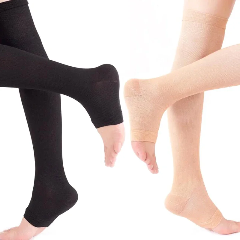 Compression Sleeve Calf - 1 Paar Kompressionsstrümpfe von Zehen bis