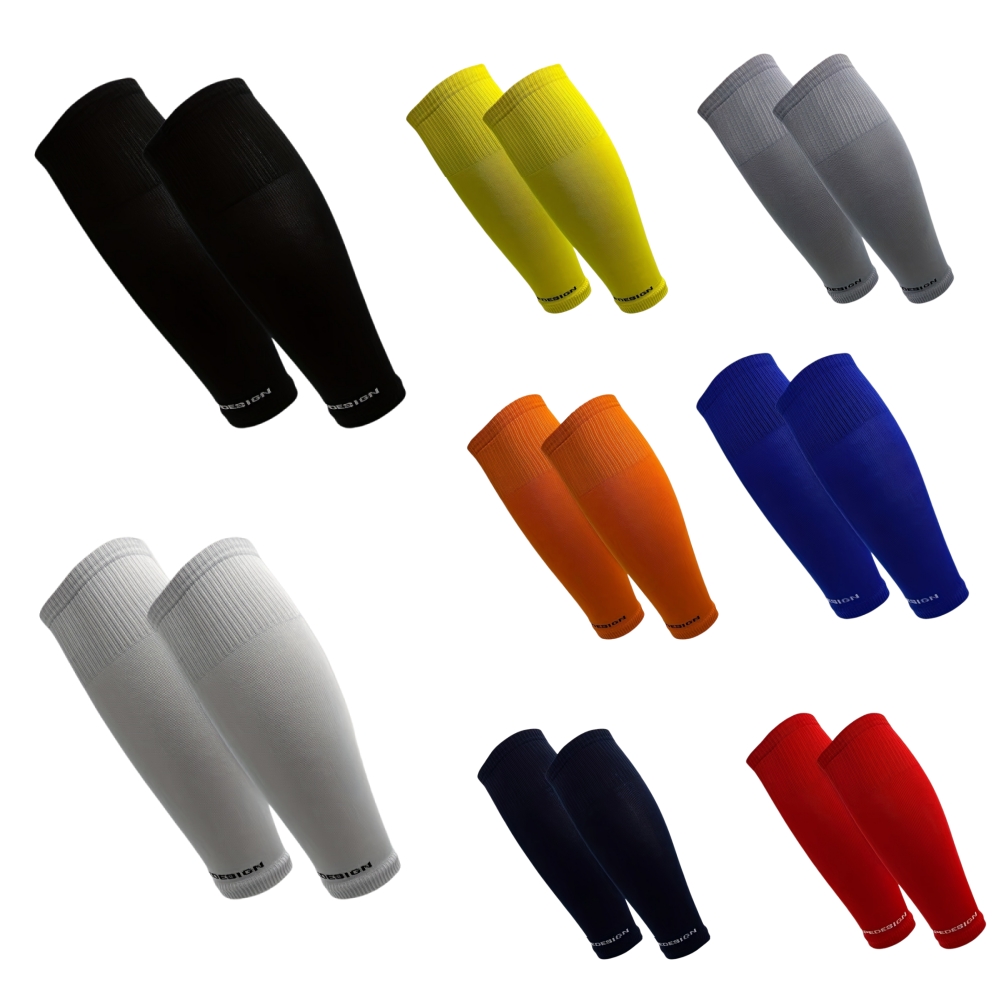 Compression Sleeve Calf - 2 Paar Sport-Beinschützer, Wadenkompressions-Beinbezüge, professionelles Laufen