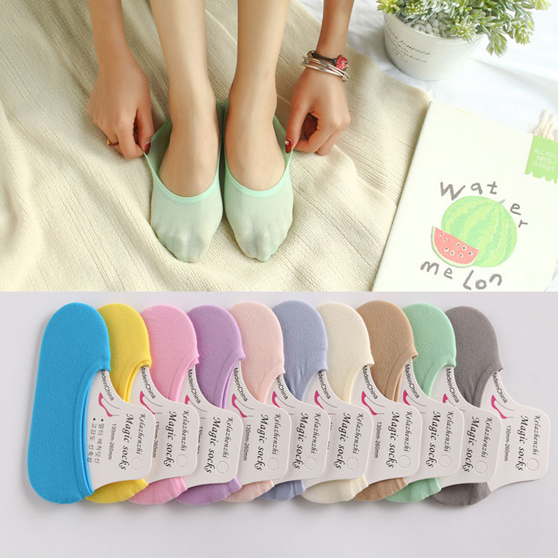 Invisibility Sock Loafer - Sommer dünne bunte Mädchen unsichtbare Slipper