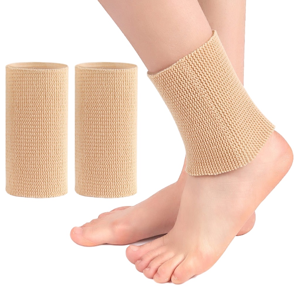 Ankle Brace Sock - 1 Paar Knöchelbandage Kompressionsstütze Achillessehnen-Unterstützung Plantarfasziitis
