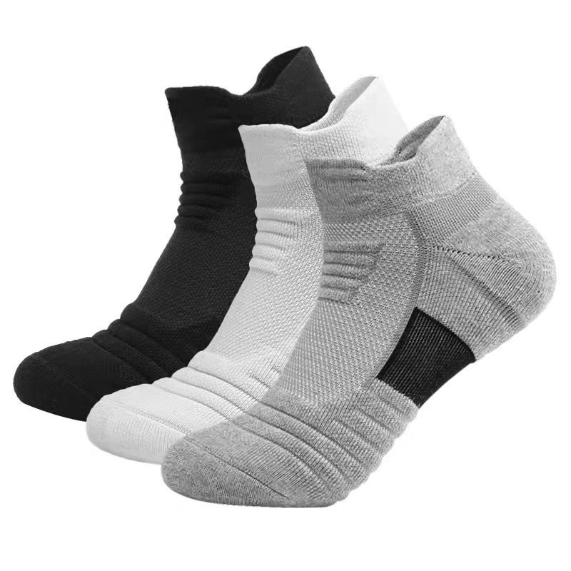 Athletic Sock Cushion - 3 Paar atmungsaktive Mesh-Sportsocken aus Frottee,