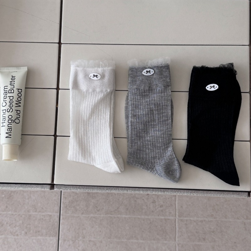 Silk Sock Bamboo - SP&CITY Summetr Dünne, süße Baumwollflorsocken, Damen-Socken