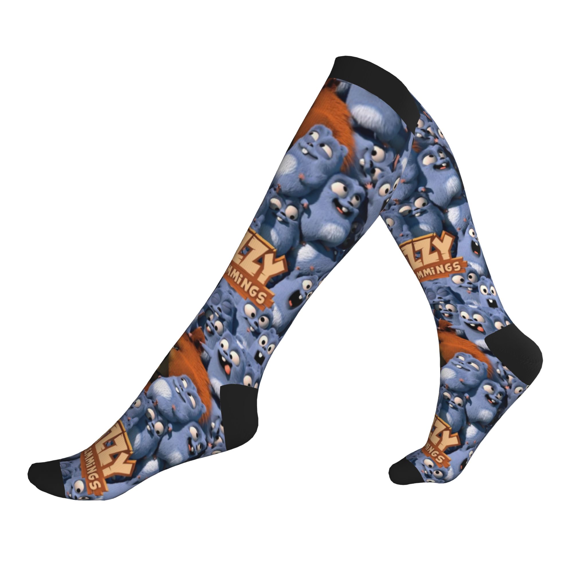 No Show Sock Women - Grizzy And The Lemmings Cartoon-Charaktere Socken