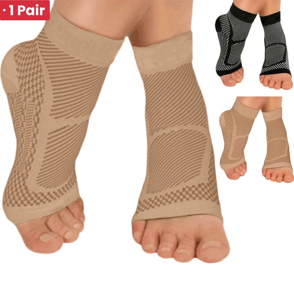 Ankle Brace Sock - 1 Paar Sport Knöchelstütze Klammer Kompressionshülse