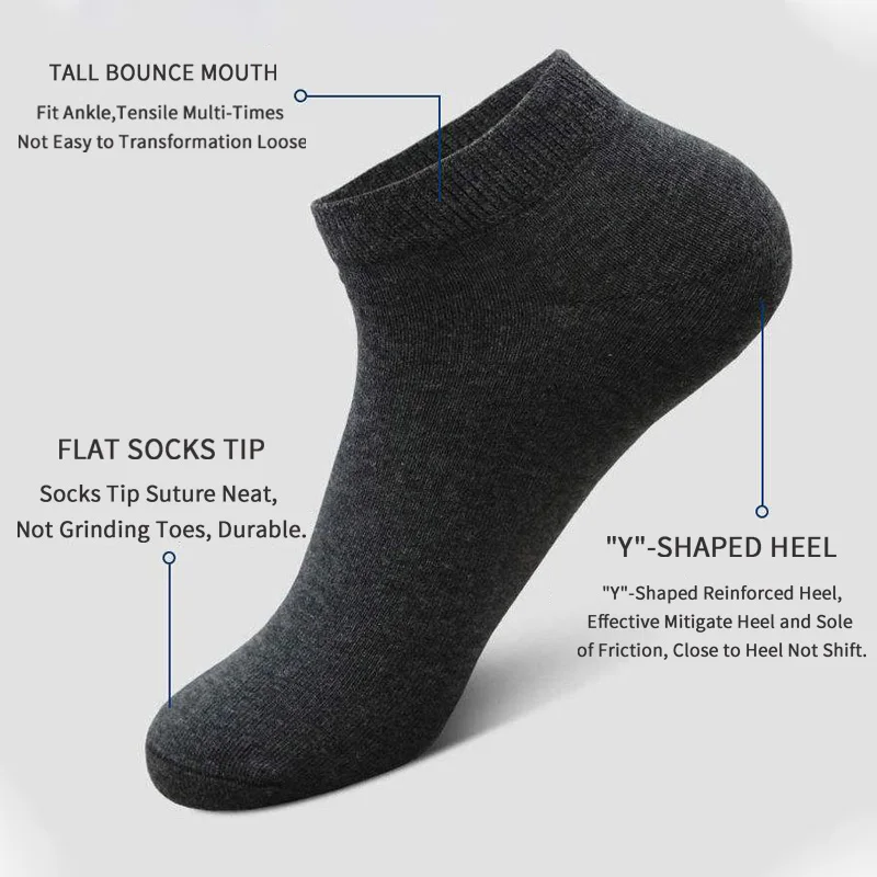 5 Paar lässige, einfarbige Uni – No Show Sock Women Bewertung und Preis