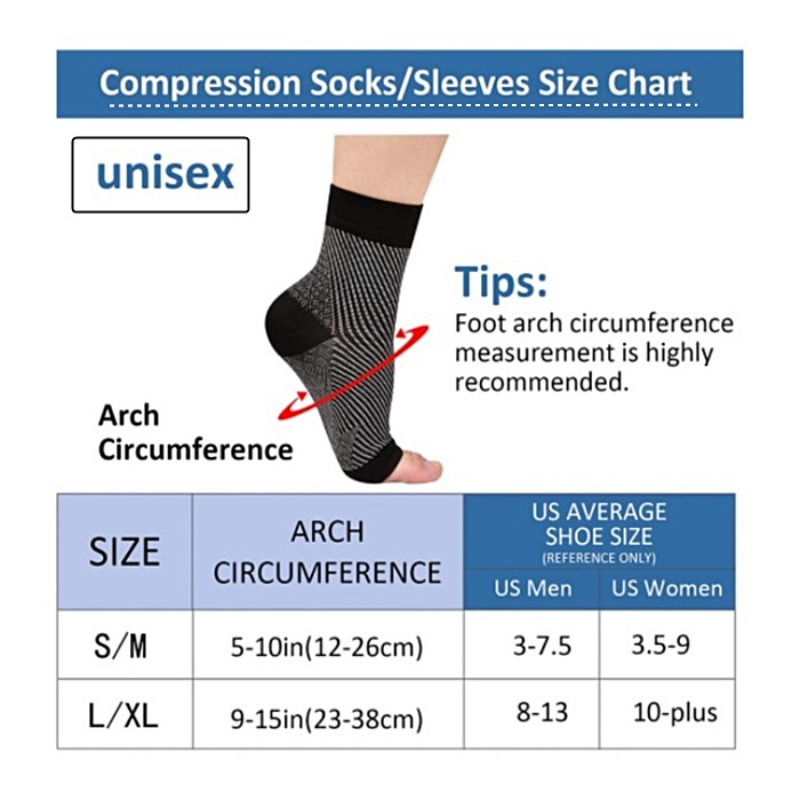 1 Paar Knöchelbandage-Kompress – Ankle Brace Sock Bewertung und Preis