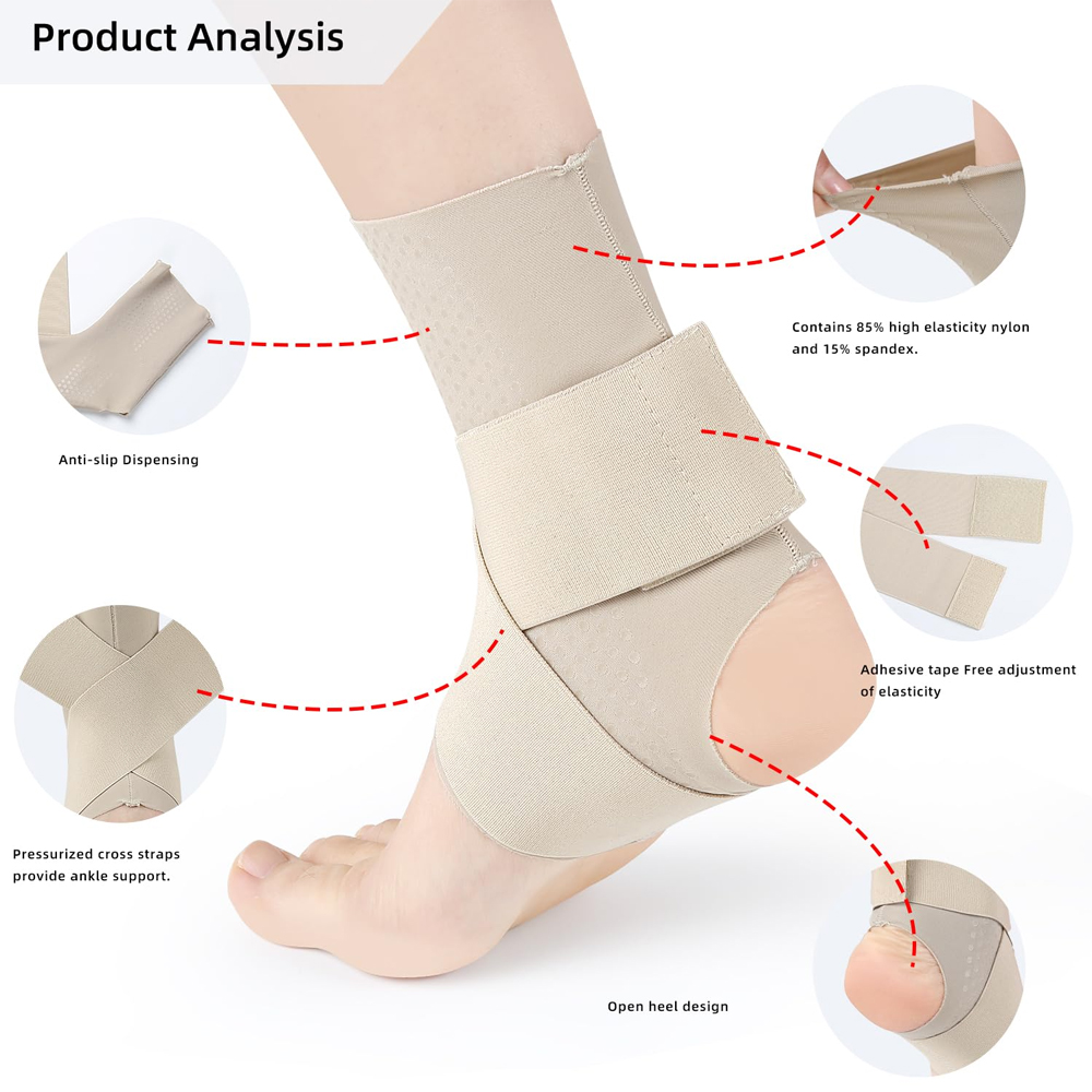 1Pcs Einstellbare Kompression  – Ankle Brace Sock Bewertung und Preis