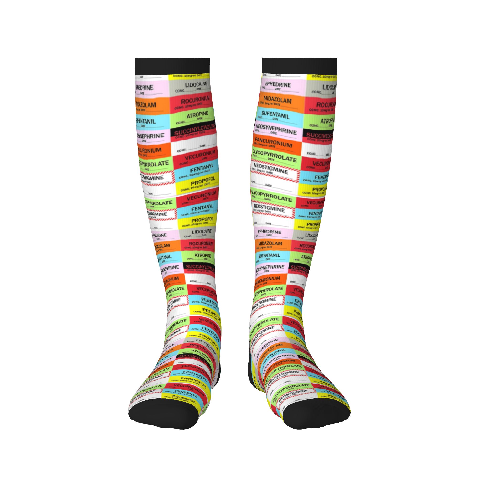 Neuartige Bedruckte Anästhesie – Compression Sock Medical Bewertung und Preis