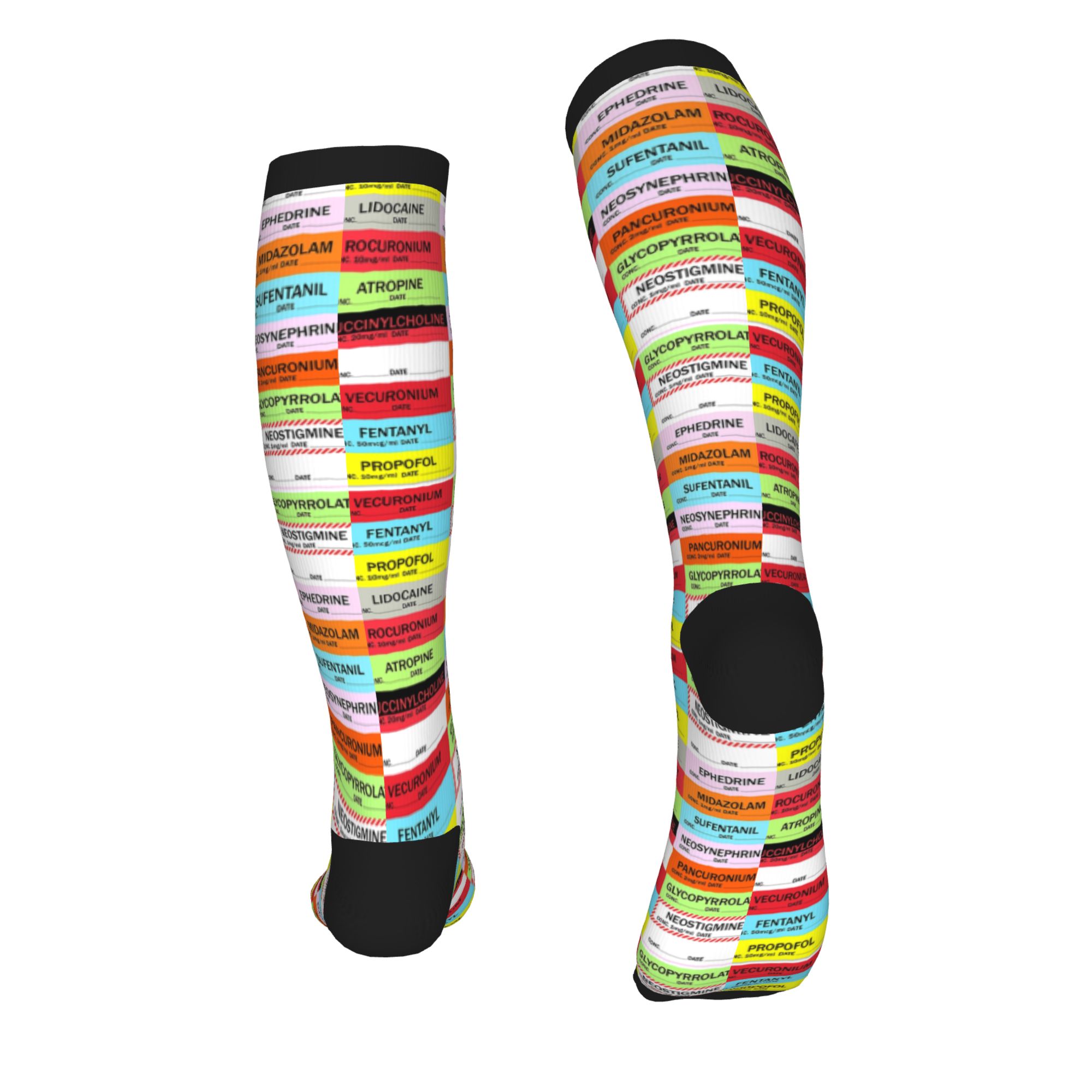 Neuartige Bedruckte Anästhesie – Compression Sock Medical Bewertung und Preis