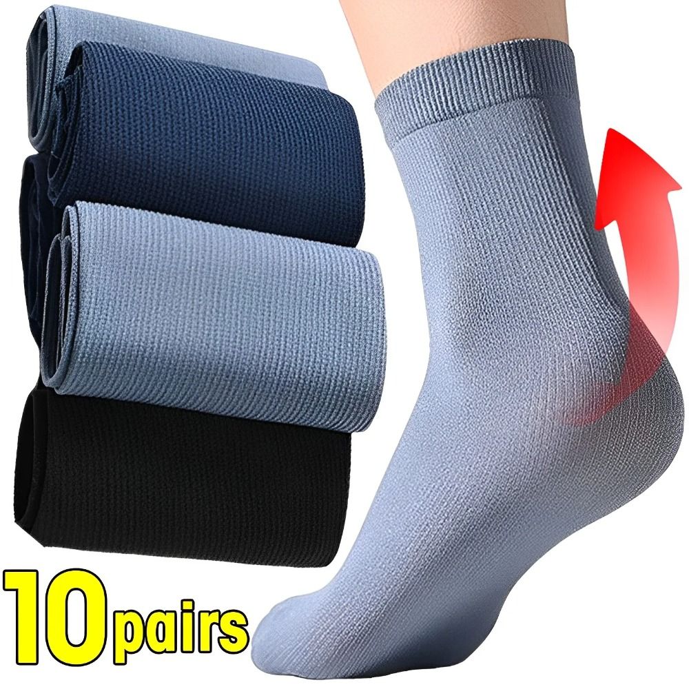 10 Paar lässige, atmungsaktive – Silk Sock Bamboo Bewertung und Preis