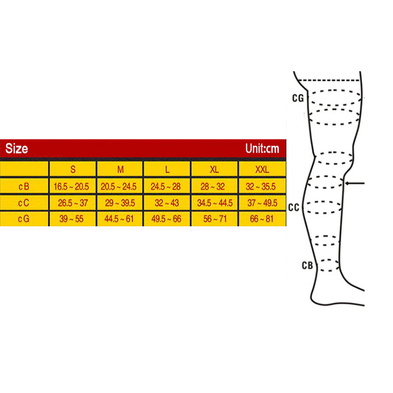 S-XL Kompression Strümpfe Stre – Compression Sleeve Calf Bewertung und Preis