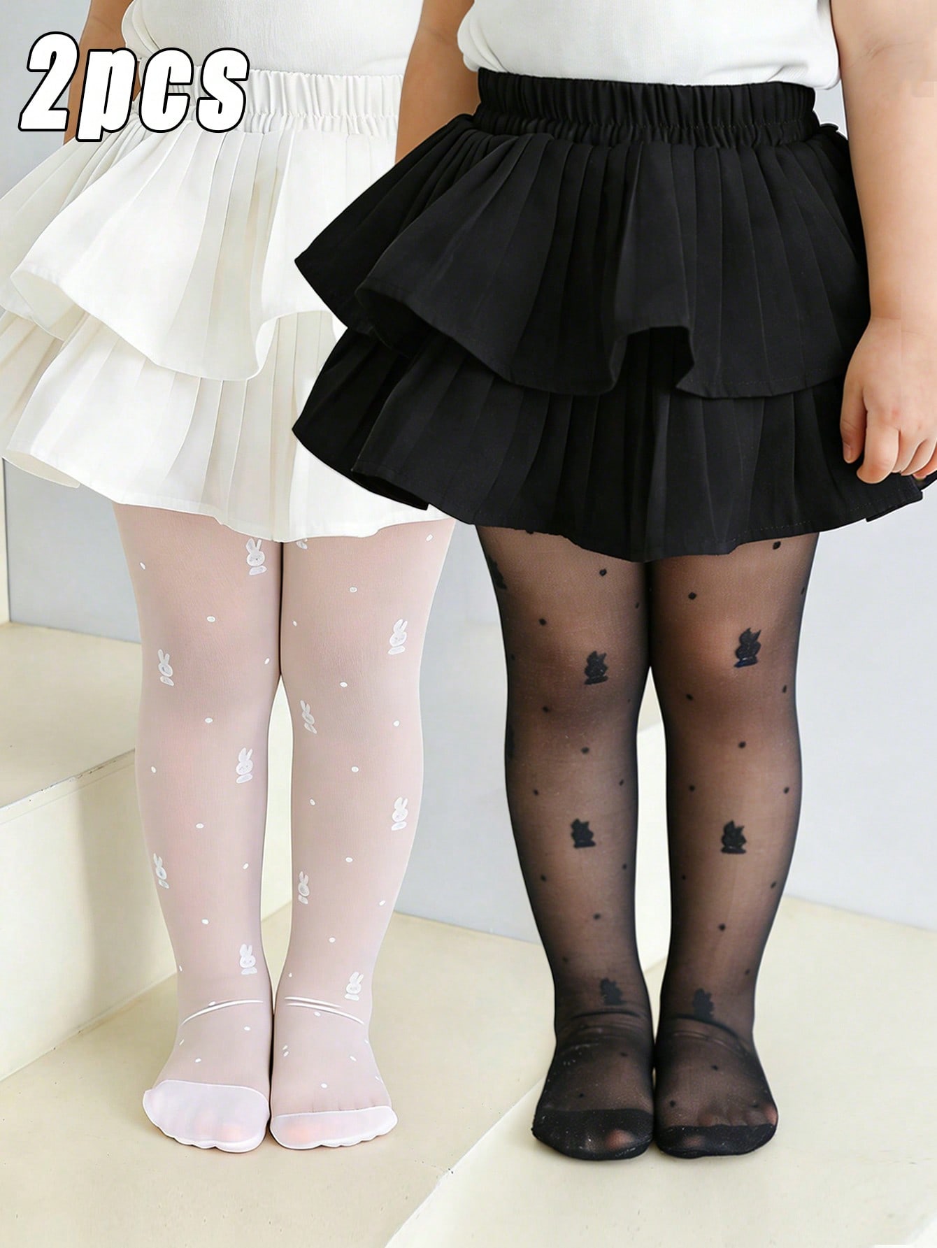 2er-Pack Strumpfhosen mit Hase – Tights Pantyhose Sheer Bewertung und Preis