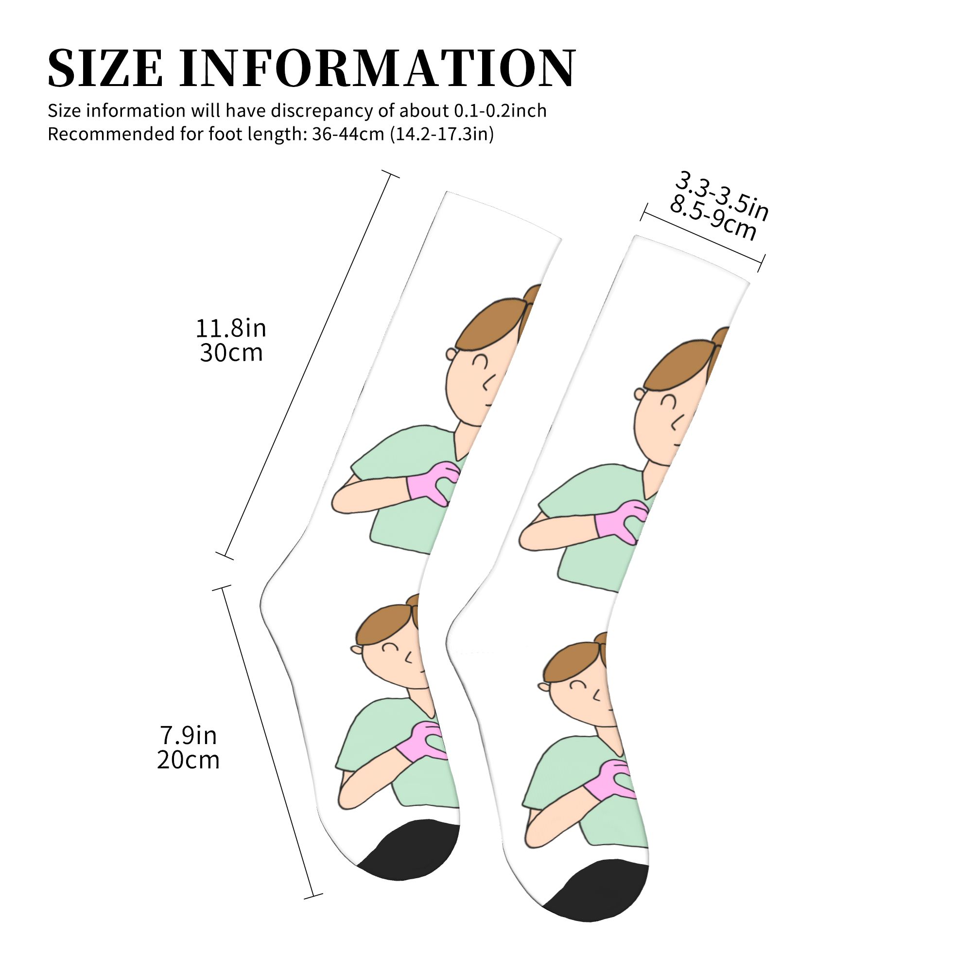 Harajuku Doctor Nurse Medical  – Compression Sock Medical Bewertung und Preis