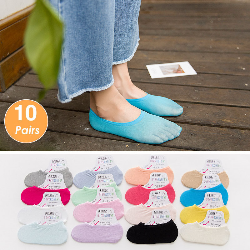 5 Paar 10 Stück Damensocken, r – Invisibility Sock Loafer Bewertung und Preis