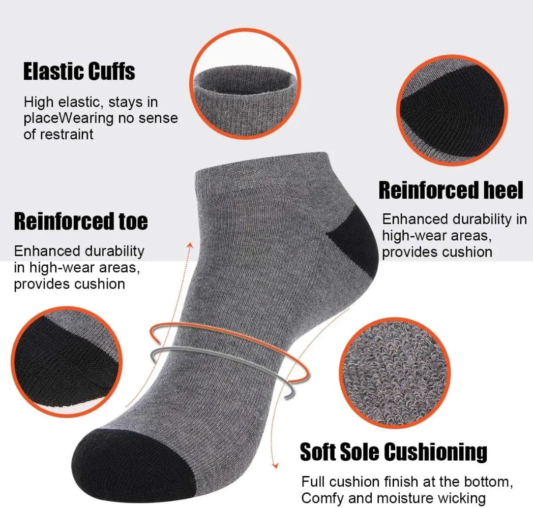 1–10 Paar atmungsaktive Herren – Ankle Sock Low Cut Bewertung und Preis