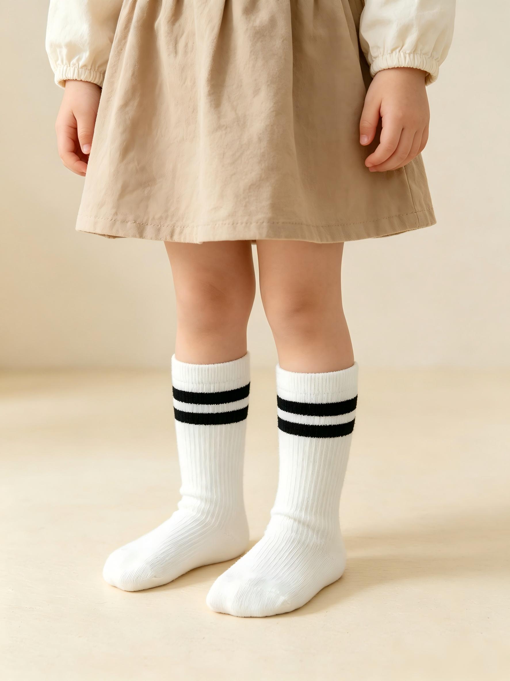 4er-Pack gestreifte Baby- und  – Cotton Crew Sock Pack Bewertung und Preis