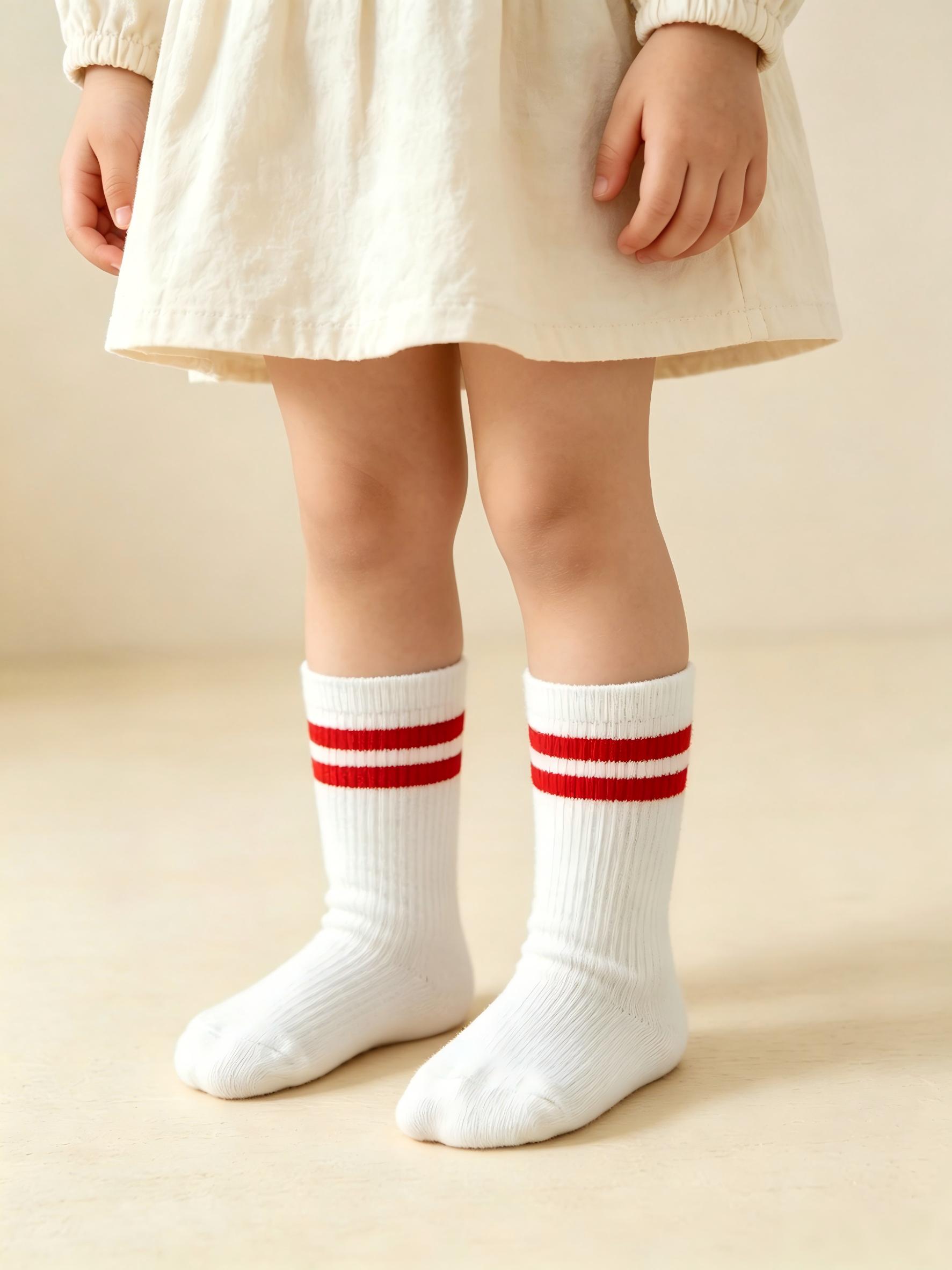 4er-Pack gestreifte Baby- und  – Cotton Crew Sock Pack Bewertung und Preis