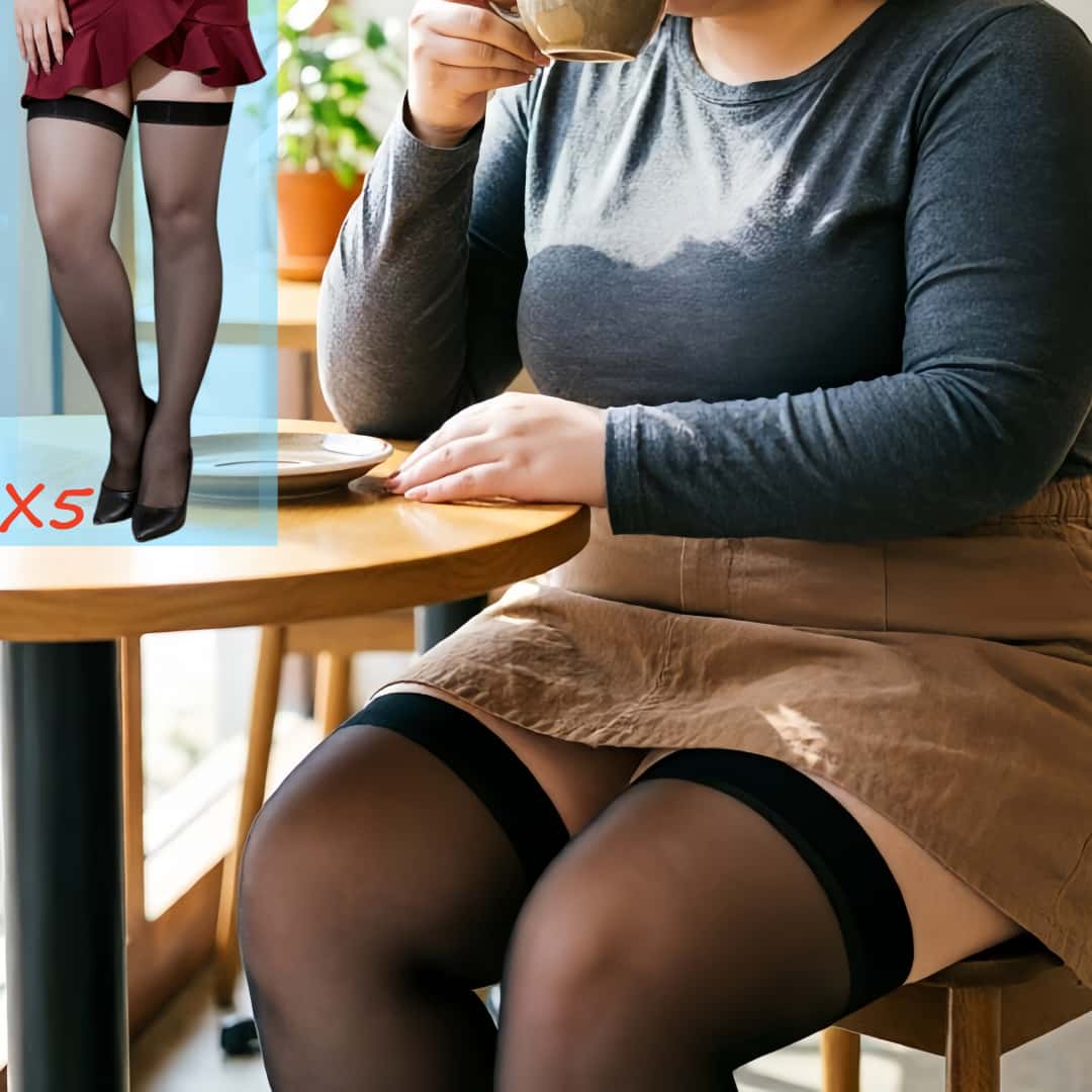 5 Paar Übergrößen-Overknee-Str – Thigh High Sock Stay Up Bewertung und Preis