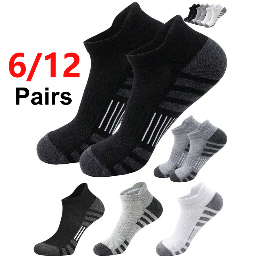 6/24 Paar gepolsterte, atmungs – Athletic Sock Cushion Bewertung und Preis