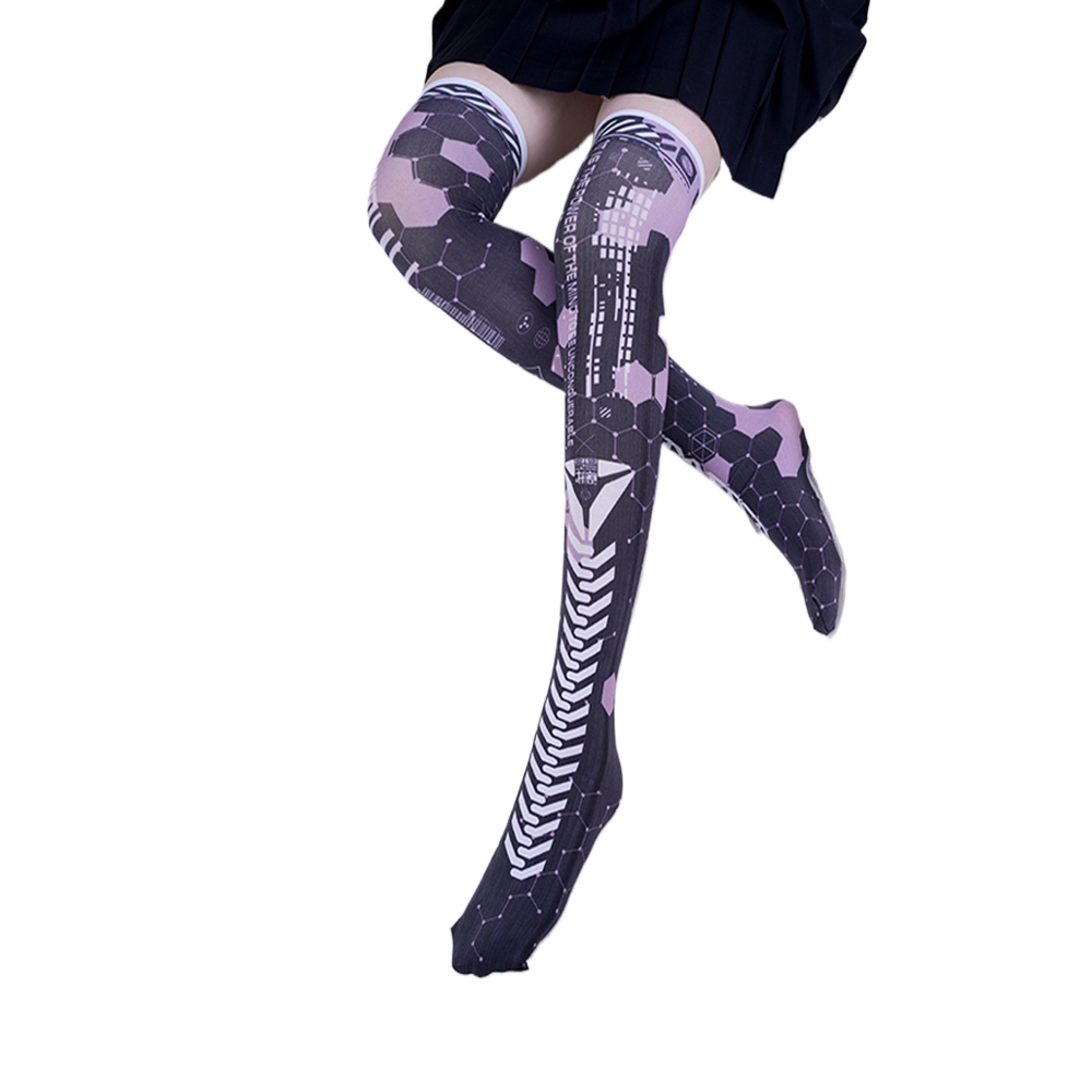 Anime Game Roboter AI Mech Str – Knee High Sock Women Bewertung und Preis