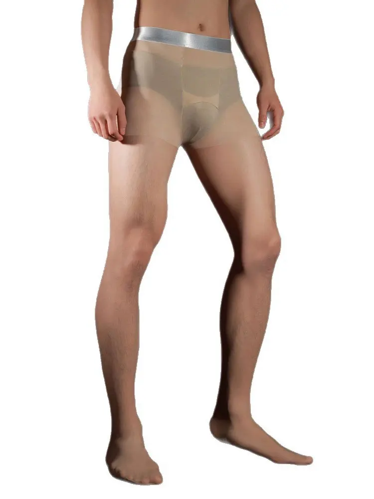 Sexy Herren Nahtlose Silberne  – Tights Pantyhose Sheer Bewertung und Preis