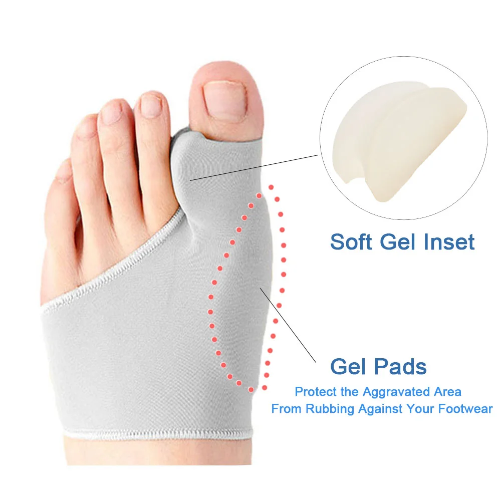 2Pcs Toe Separator Hallux Valg – Ankle Brace Sock Bewertung und Preis